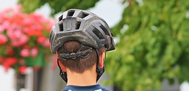 Bike Helmet in Bad Condition