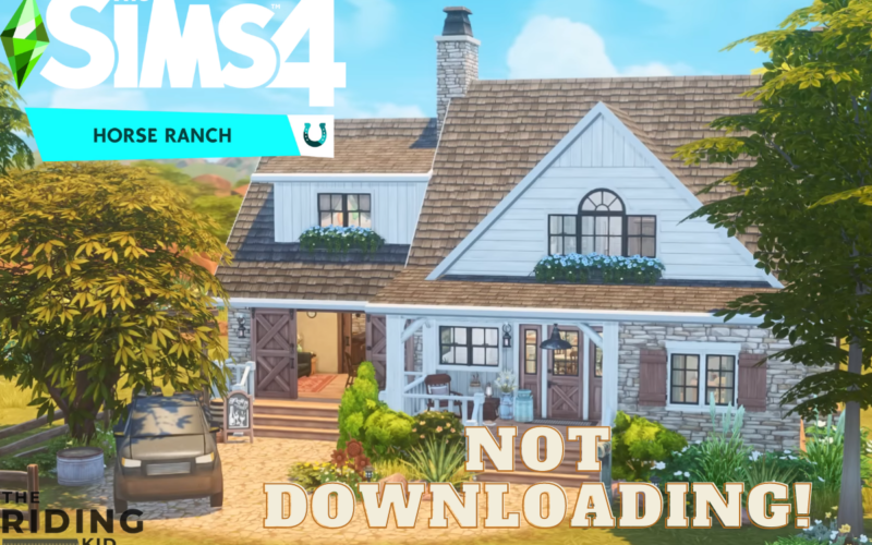 sims 4 horse ranch not downloading