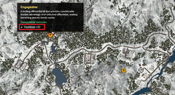 Snowrunner in-game north port location