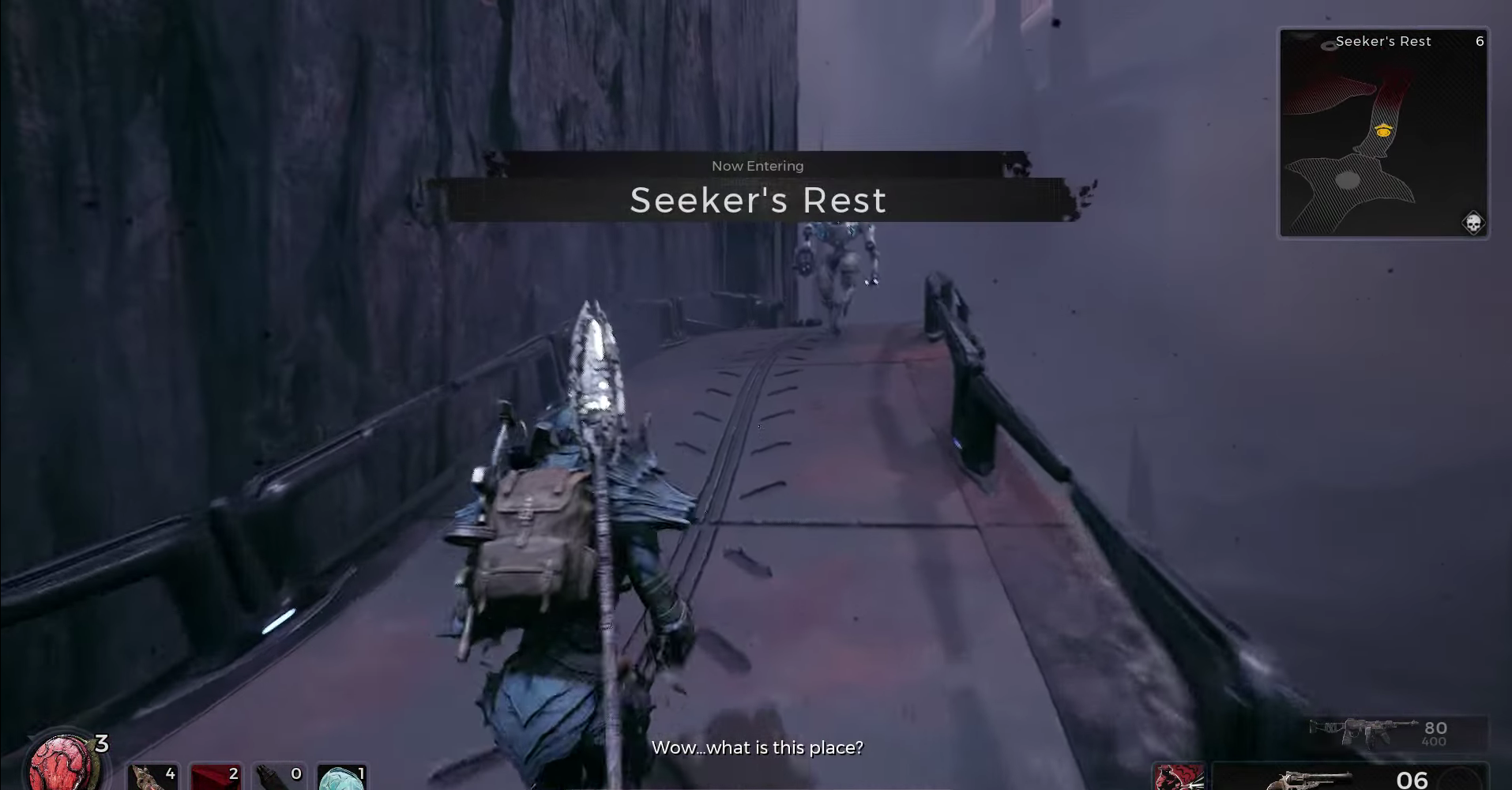 seeker rest is a location in remnant 2 sentinels keep secret