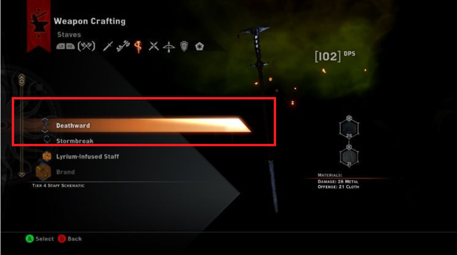 Players using Deathward Staff in Dragon Age Inquisition.