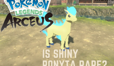 Shiny Ponyta Rare