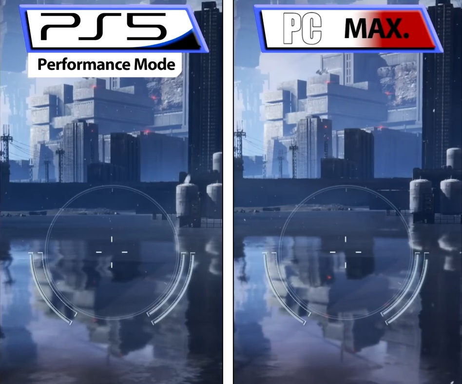 PS5 vs PC RTX quality in Armored Core 6