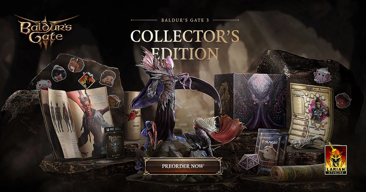 Collector's Edition of Baldur's Gate 3 