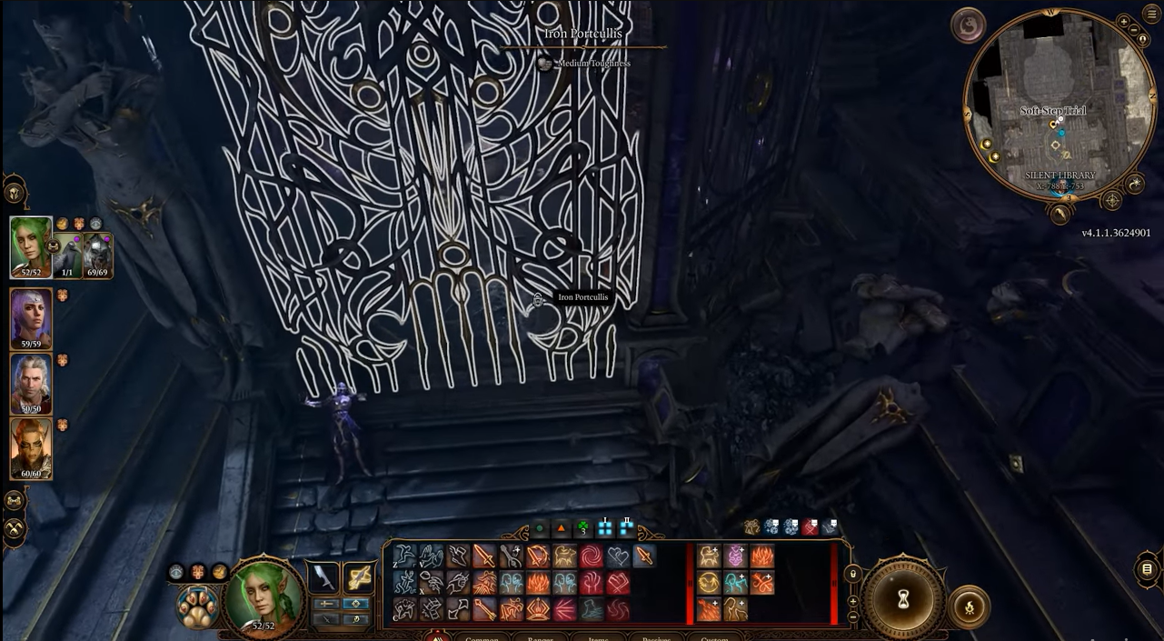iron portcullis in bg3 riddle of the night