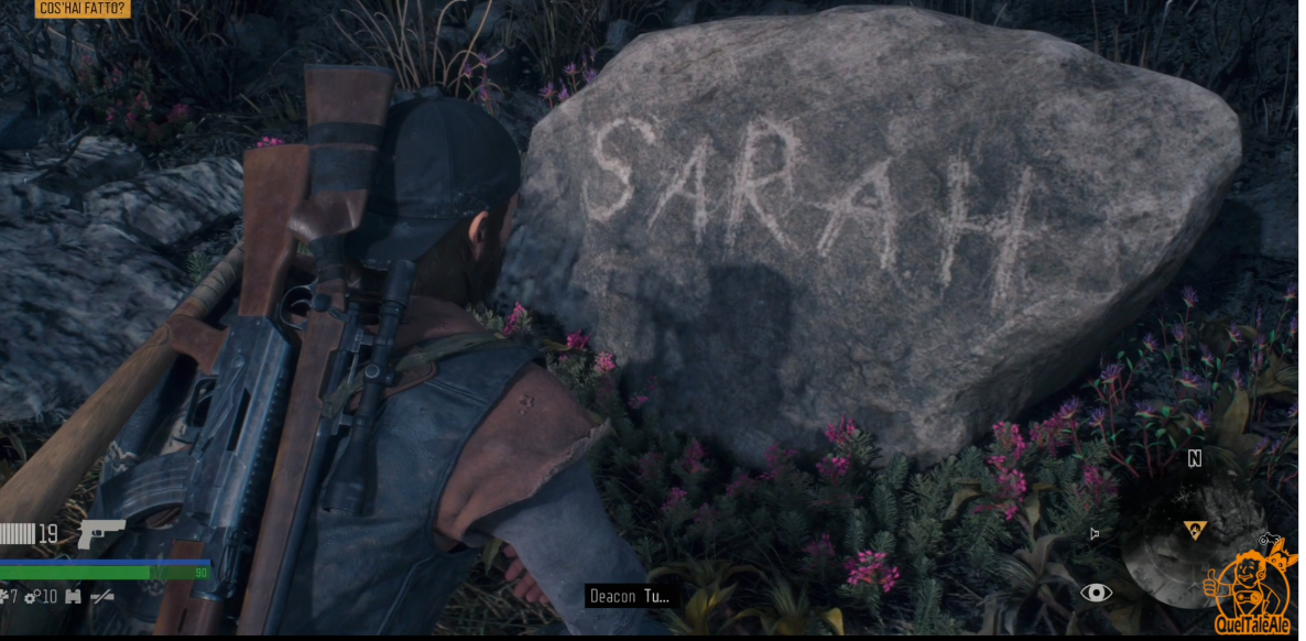 Discovering Sarah's Grave In Days Gone last mission