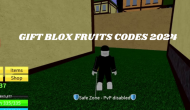 Gift Blox Fruits Codes 2024