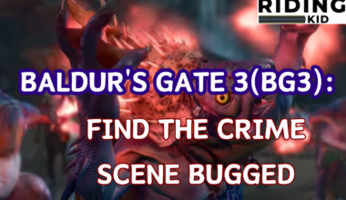 Baldur's Gate 3(BG3) Find The Crime Scene Bugged