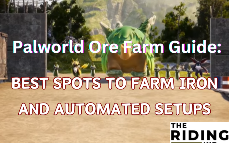 Palworld Ore Farm Guide Best Spots To Farm Iron And Automated Setups
