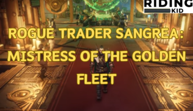 Rogue Trader Sangrea Mistress of the Golden Fleet