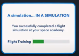 Successfully completed flight training