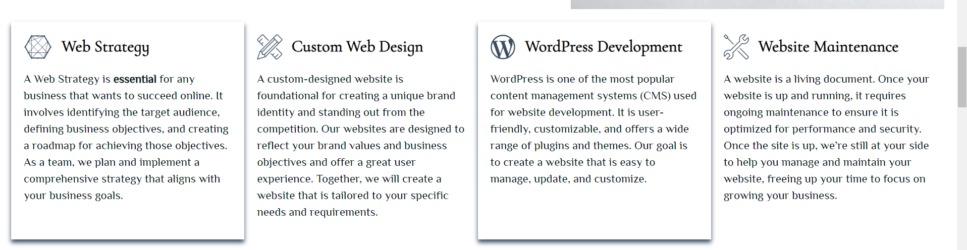 Web Design and Developments Services