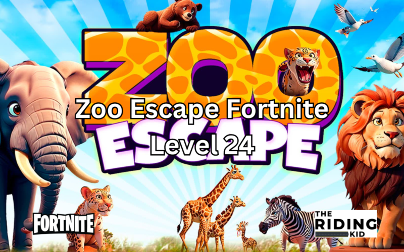 zoo escape fortnite level 24